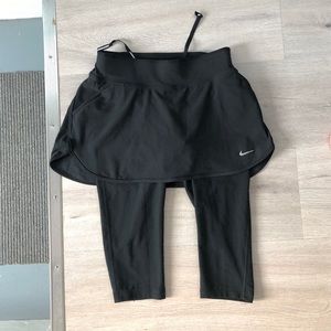 Nike dri fit skirt + leggings combo